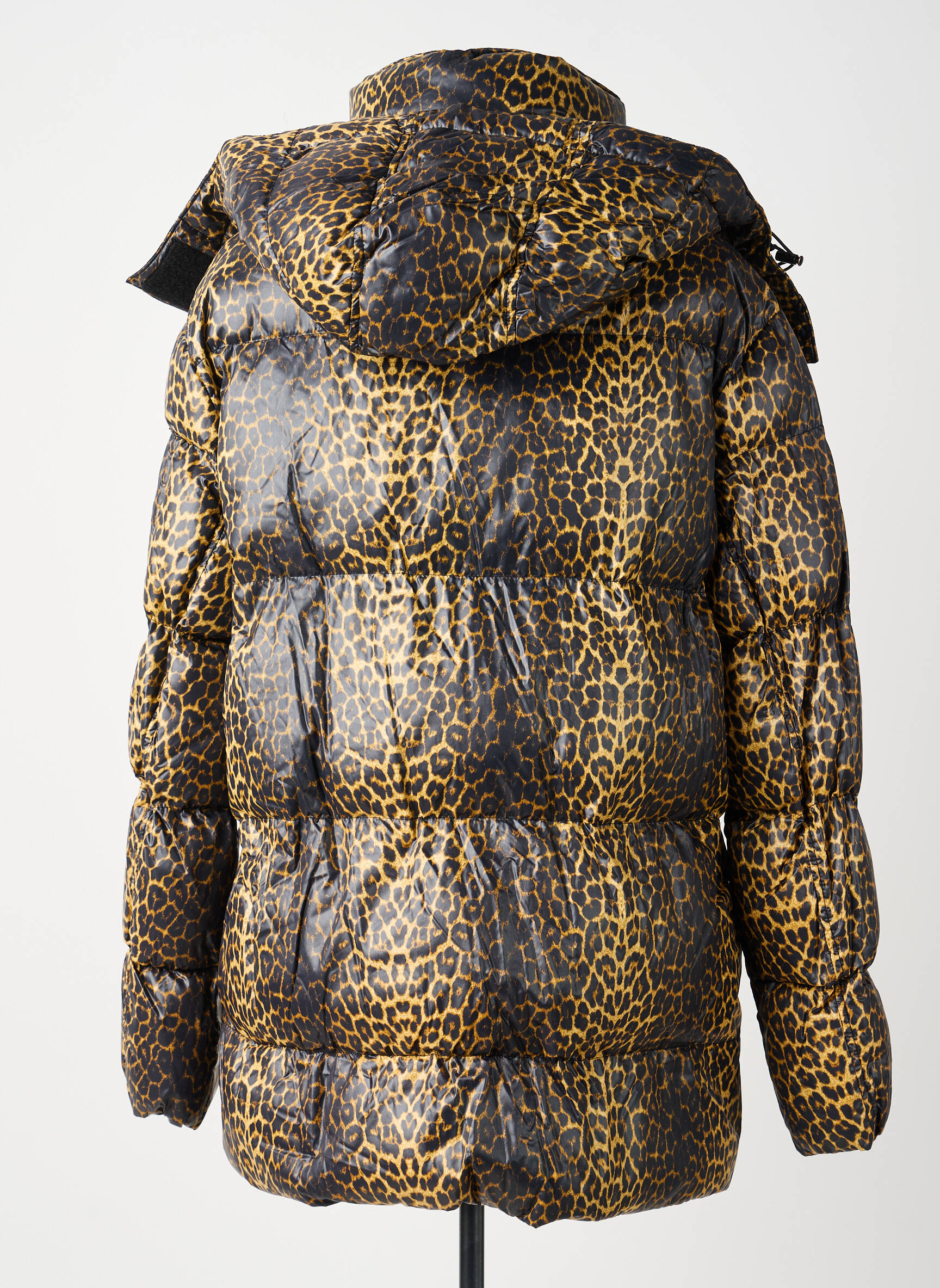 Doudoune manches longues a capuche noir THE KOOPLES femme