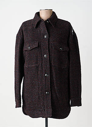 Manteau court coupe droite sans capuche noir THE KOOPLES femme
