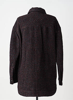 Manteau court coupe droite sans capuche noir THE KOOPLES femme