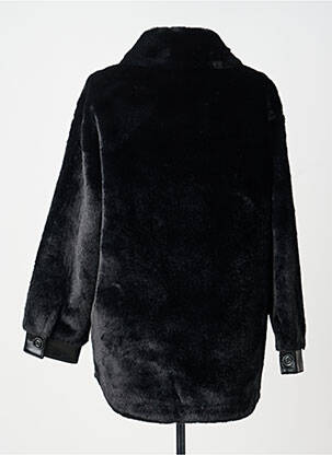 Manteau court coupe droite sans capuche noir THE KOOPLES femme