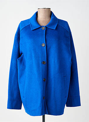 Veste casual coupe droite bleu THE KOOPLES femme