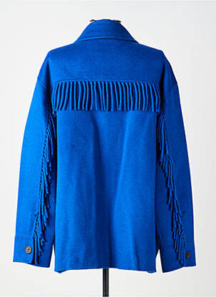 Veste casual coupe droite bleu THE KOOPLES femme