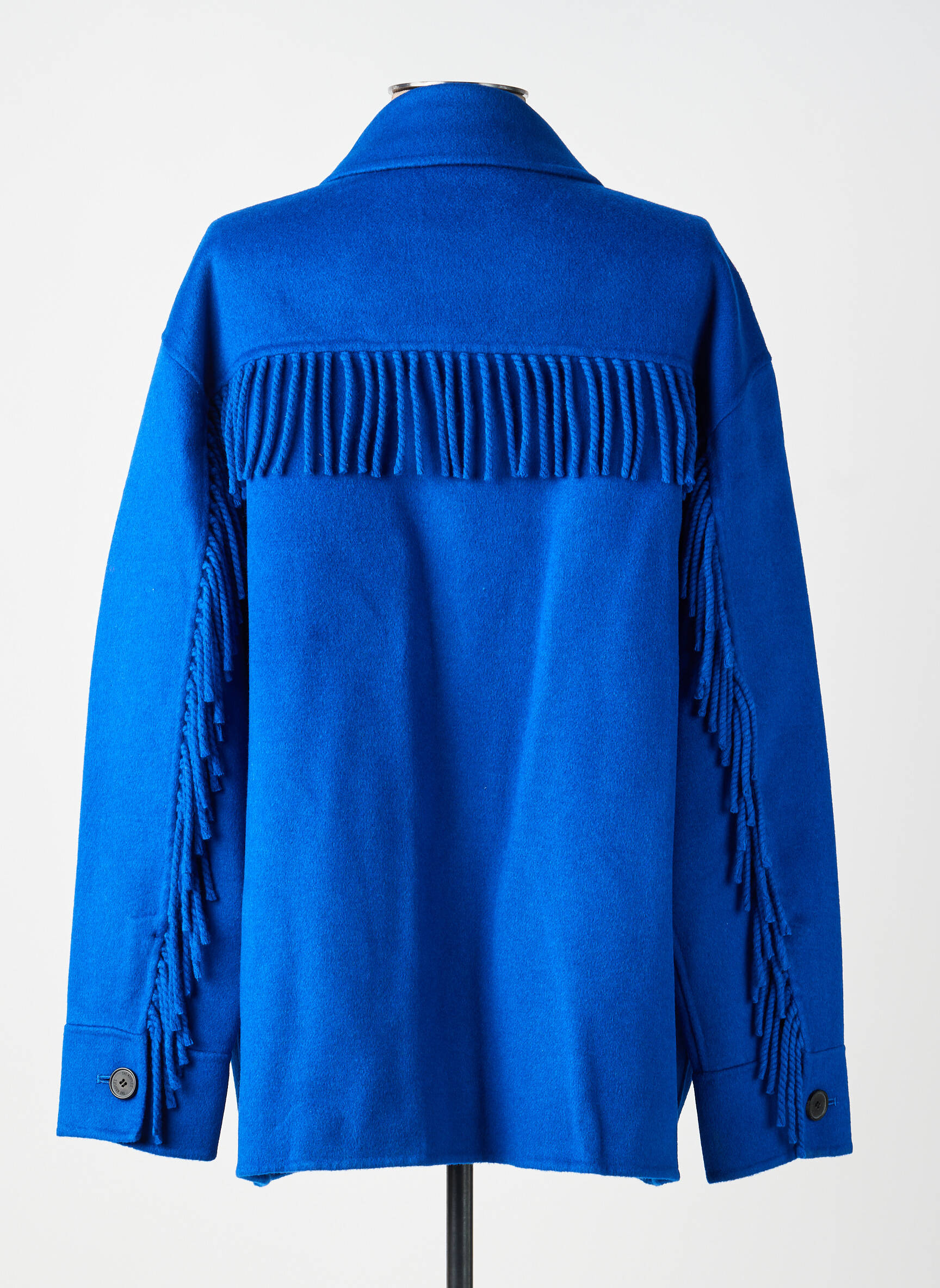 Veste casual coupe droite bleu THE KOOPLES femme