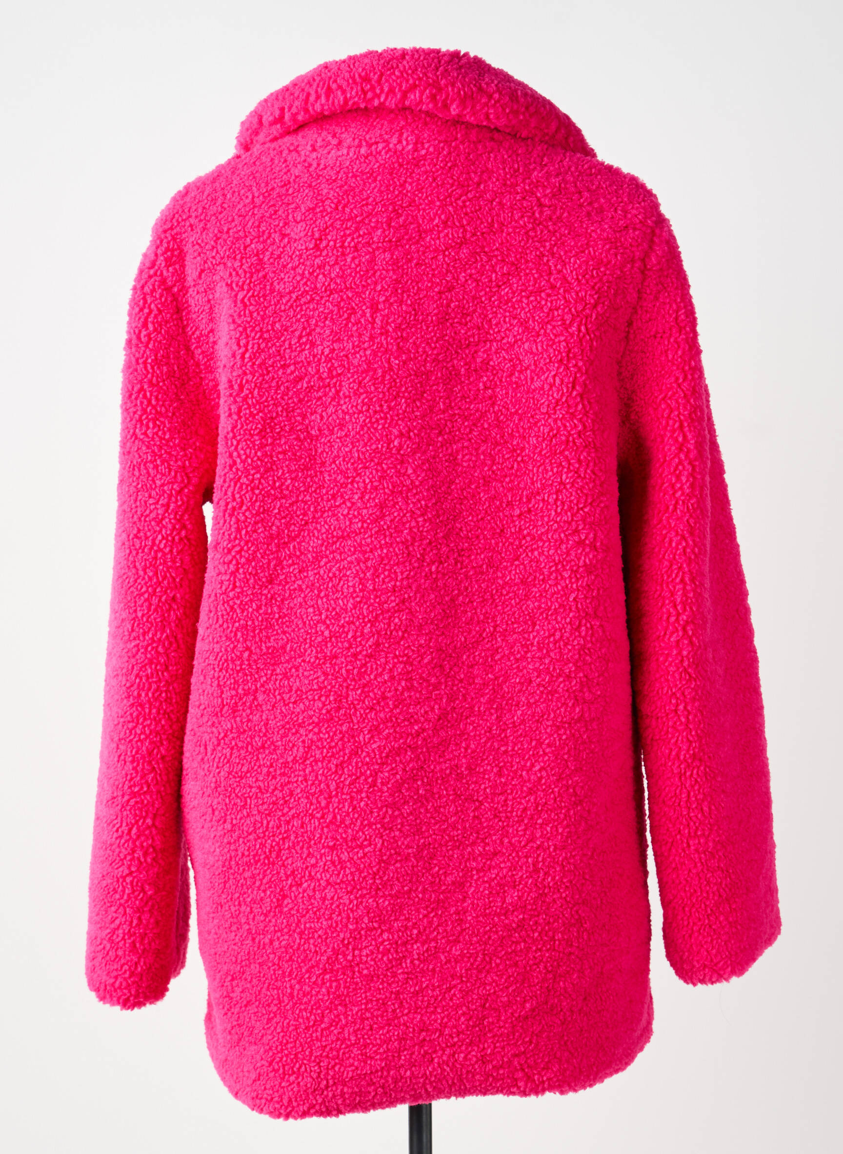 Manteau court coupe droite sans capuche rose THE KOOPLES femme