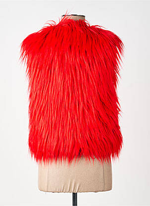 Gilet sans manche poches rouge THE KOOPLES femme