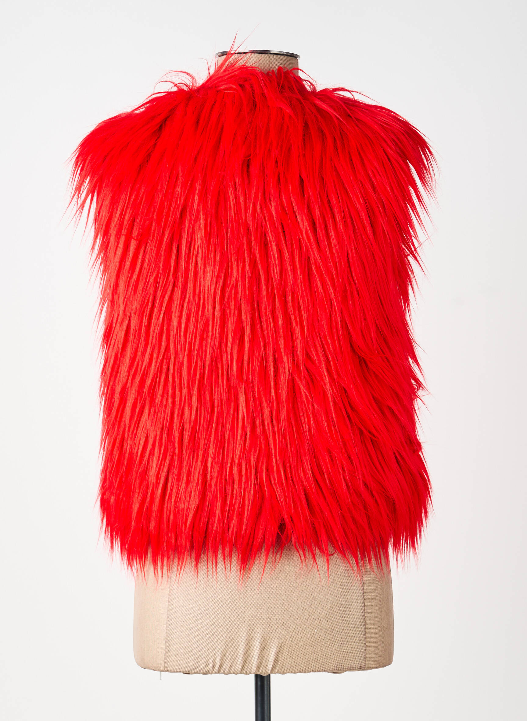 Gilet sans manche poches rouge THE KOOPLES femme