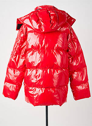 Doudoune manches longues a capuche rouge THE KOOPLES femme
