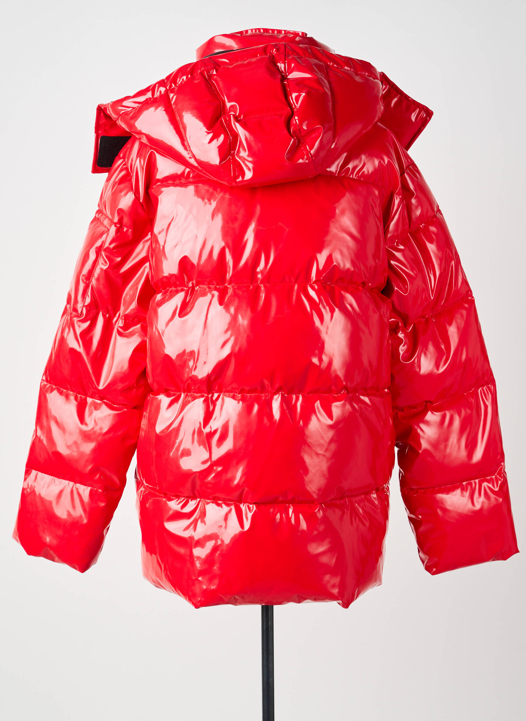 Doudoune manches longues a capuche rouge THE KOOPLES femme