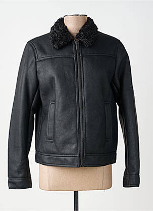 Veste simili cuir poches noir THE KOOPLES femme