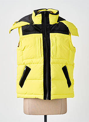 Doudoune poches a capuche jaune THE KOOPLES femme