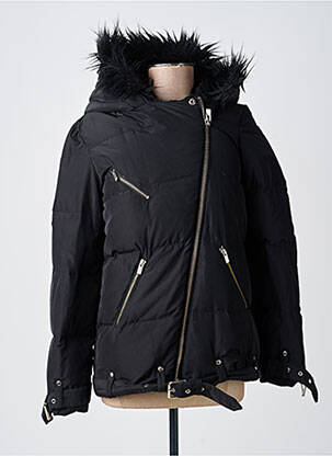 Doudoune manches longues a capuche noir THE KOOPLES (SPORT) femme