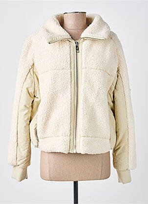 Blouson col col montant beige THE KOOPLES femme