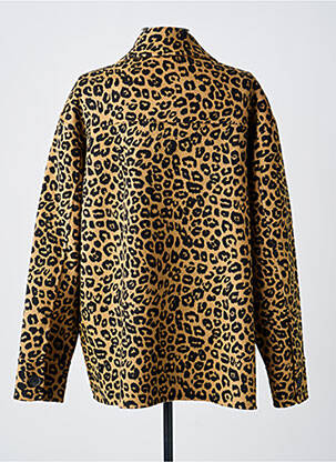 Manteau court coupe droite sans capuche marron THE KOOPLES femme