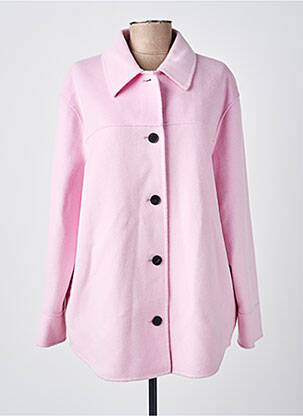 Veste casual poignets boutonnés avec fente rose THE KOOPLES femme