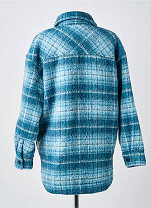 Veste casual poignets boutonnés avec fente bleu THE KOOPLES femme