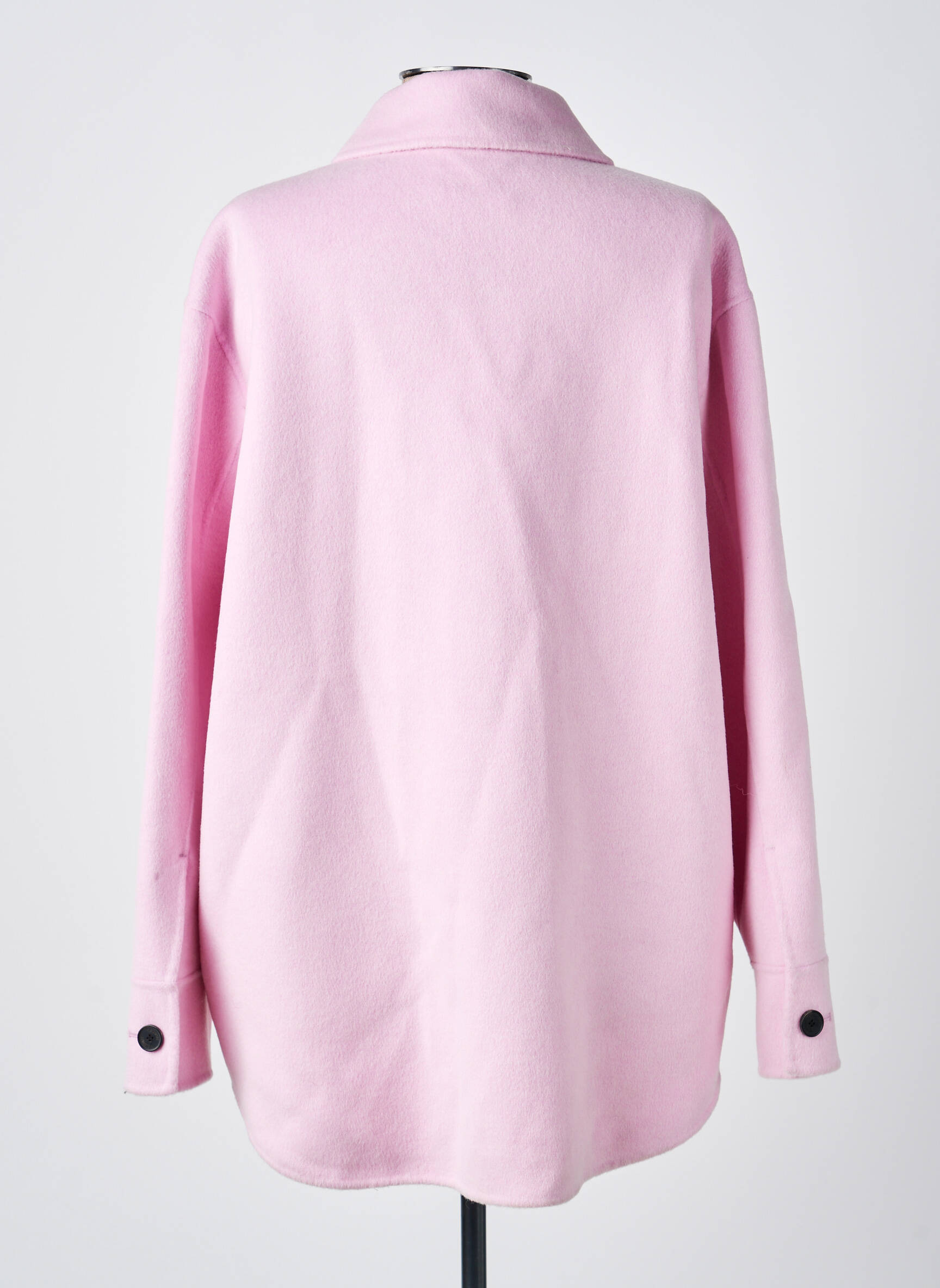 Veste casual poignets boutonnés avec fente rose THE KOOPLES femme