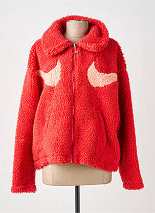 Polaire imprimé fantaisie rouge NIKE femme