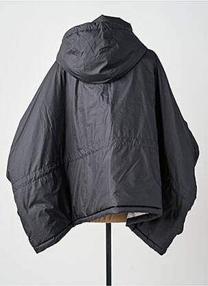Coupe-vent manches longues a capuche noir NIKE femme