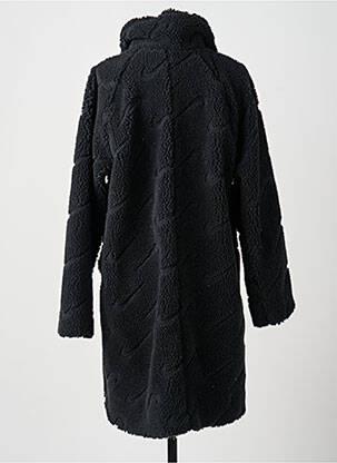 Manteau long coupe droite sans capuche noir NIKE femme