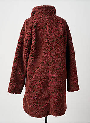 Manteau long coupe droite sans capuche marron NIKE femme