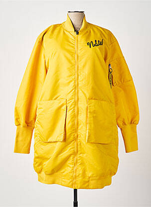 Blouson col col montant jaune NIKE femme