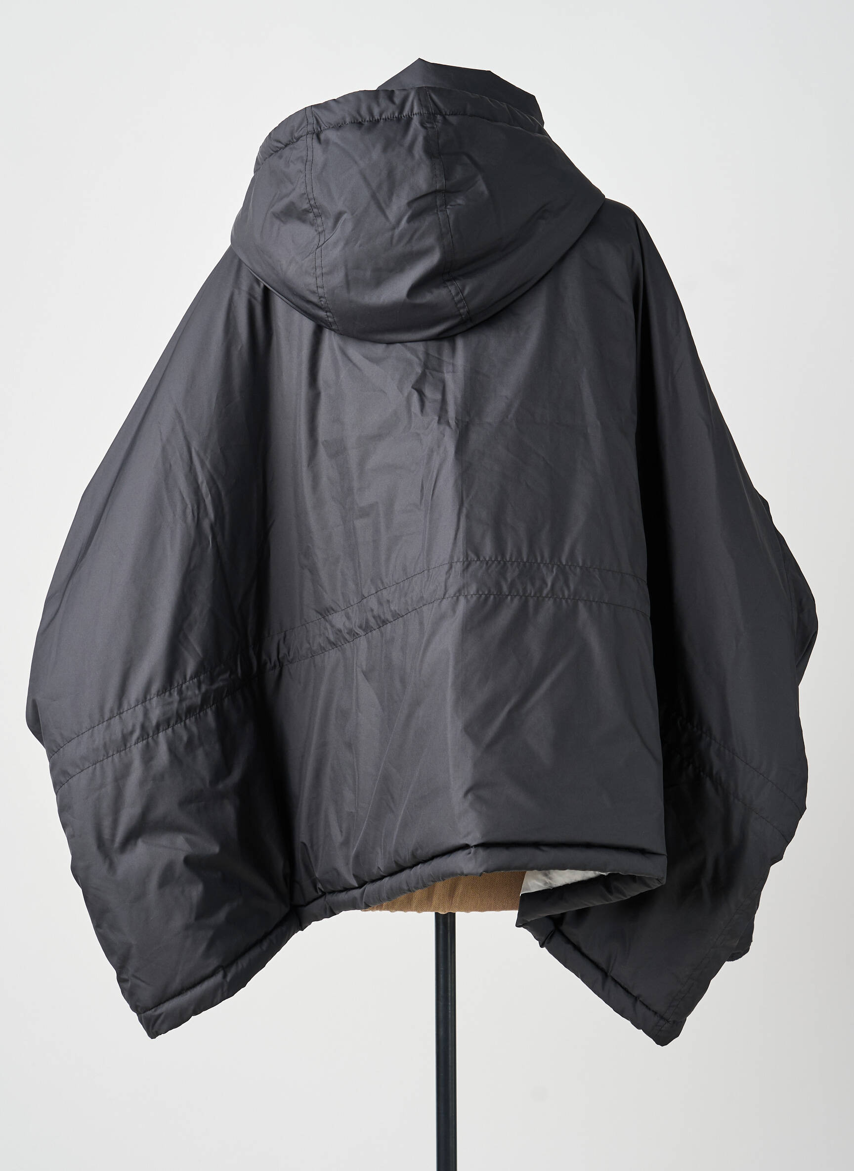 Coupe-vent manches longues a capuche noir NIKE femme