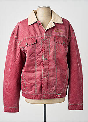 Blouson poches rouge GUESS homme