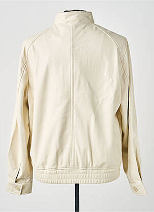 Veste simili cuir poches beige GUESS homme