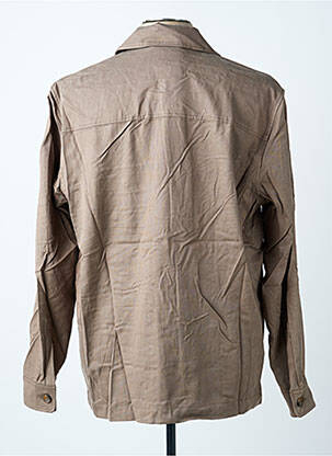 Veste casual fermeture boutonnée sur le devant gris GUESS homme