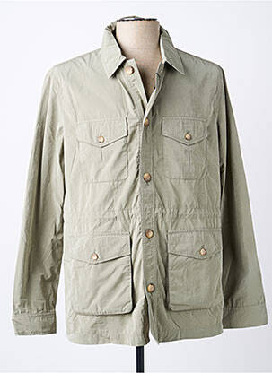 Parka manches longues sans capuche vert GUESS homme