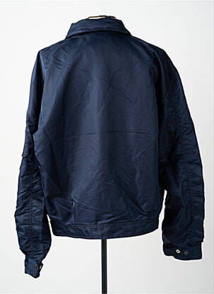 Blouson poches bleu GUESS homme