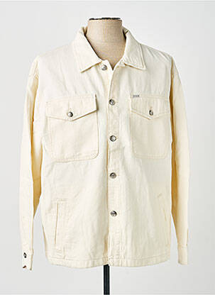 Chemise manches longues poches beige GUESS homme