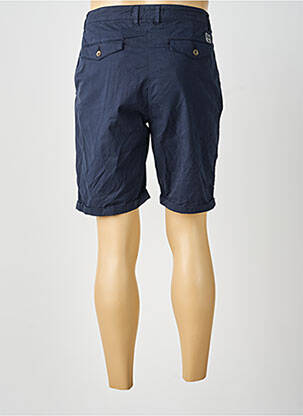 Bermuda taille à pinces taille normale bleu GUESS homme