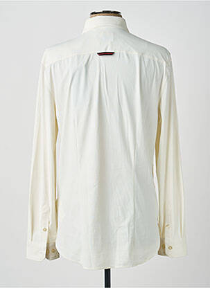 Chemise manches longues poches beige GUESS homme