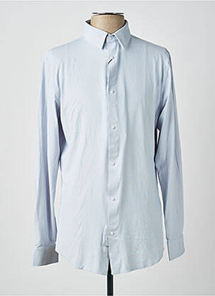 Chemise manches longues coupe cintrée bleu MARCIANO BY GUESS homme