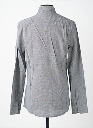 Chemise manches longues poches noir GUESS homme