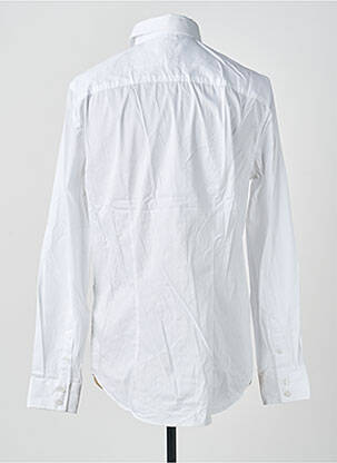 Chemise manches longues coupe cintrée blanc GUESS homme