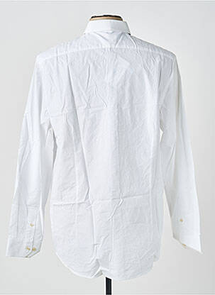 Chemise manches longues coupe cintrée blanc GUESS homme