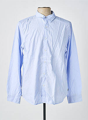 Chemise manches longues coupe cintrée bleu GUESS homme