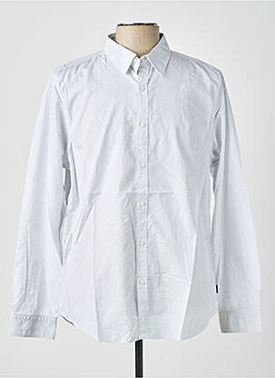 Chemise manches longues coupe cintrée bleu GUESS homme