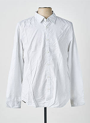 Chemise manches longues coupe cintrée gris GUESS homme