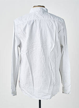 Chemise manches longues coupe cintrée gris GUESS homme