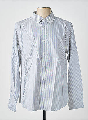 Chemise manches longues coupe droite gris GUESS homme