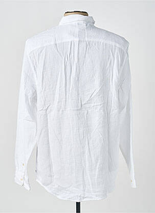 Chemise manches longues coupe cintrée blanc GUESS homme