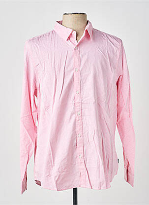 Chemise manches longues coupe cintrée rouge GUESS homme