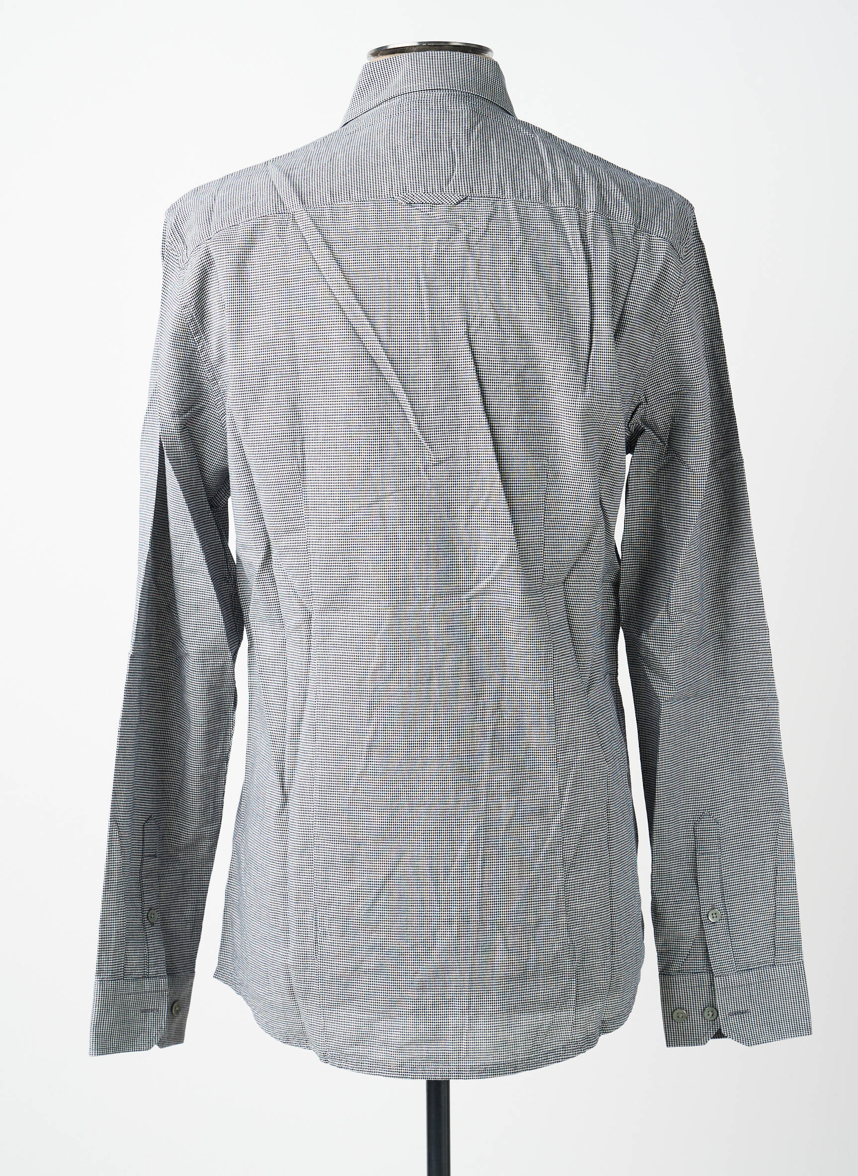 Chemise manches longues poches noir GUESS homme