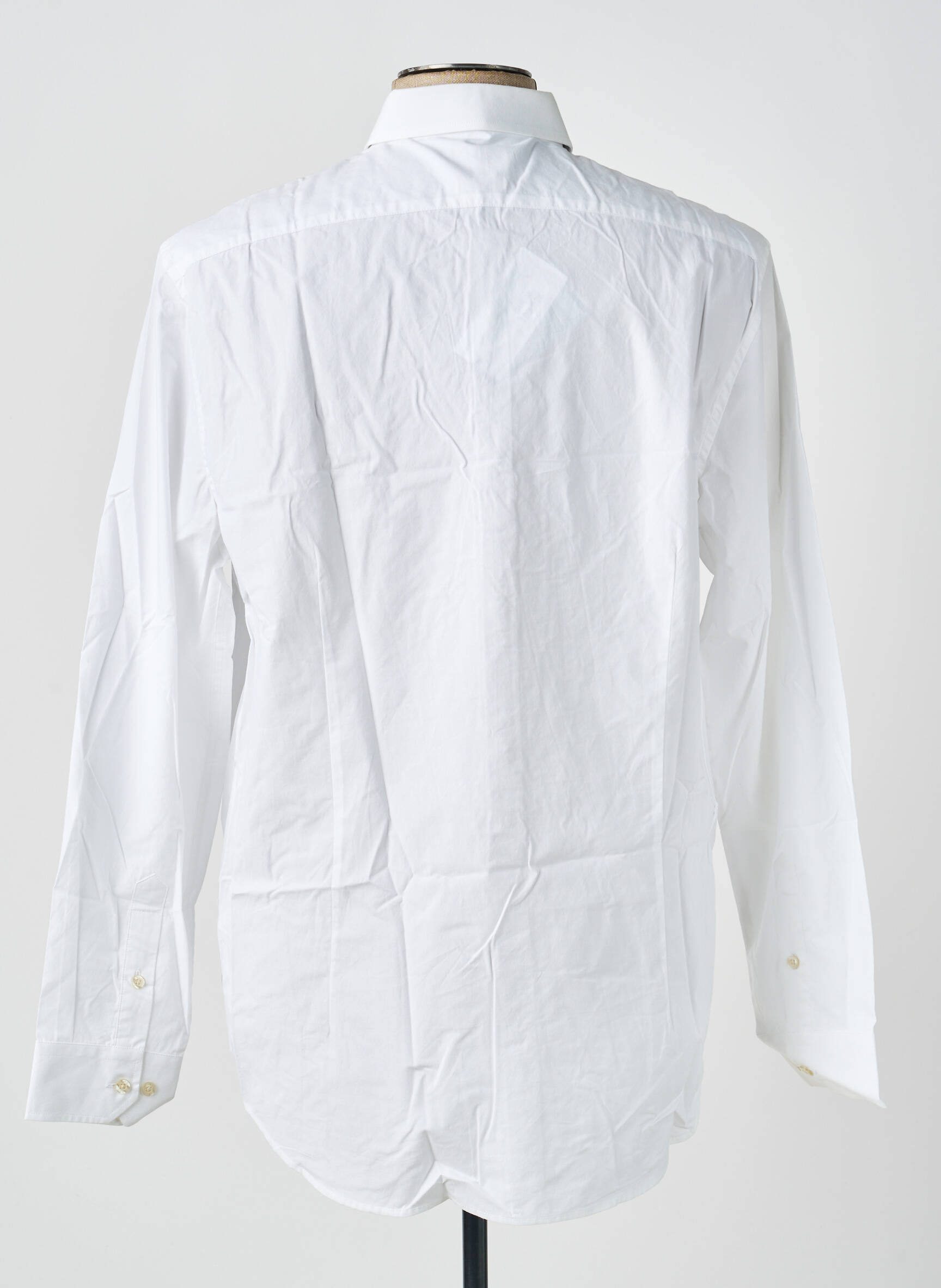 Chemise manches longues coupe cintrée blanc GUESS homme