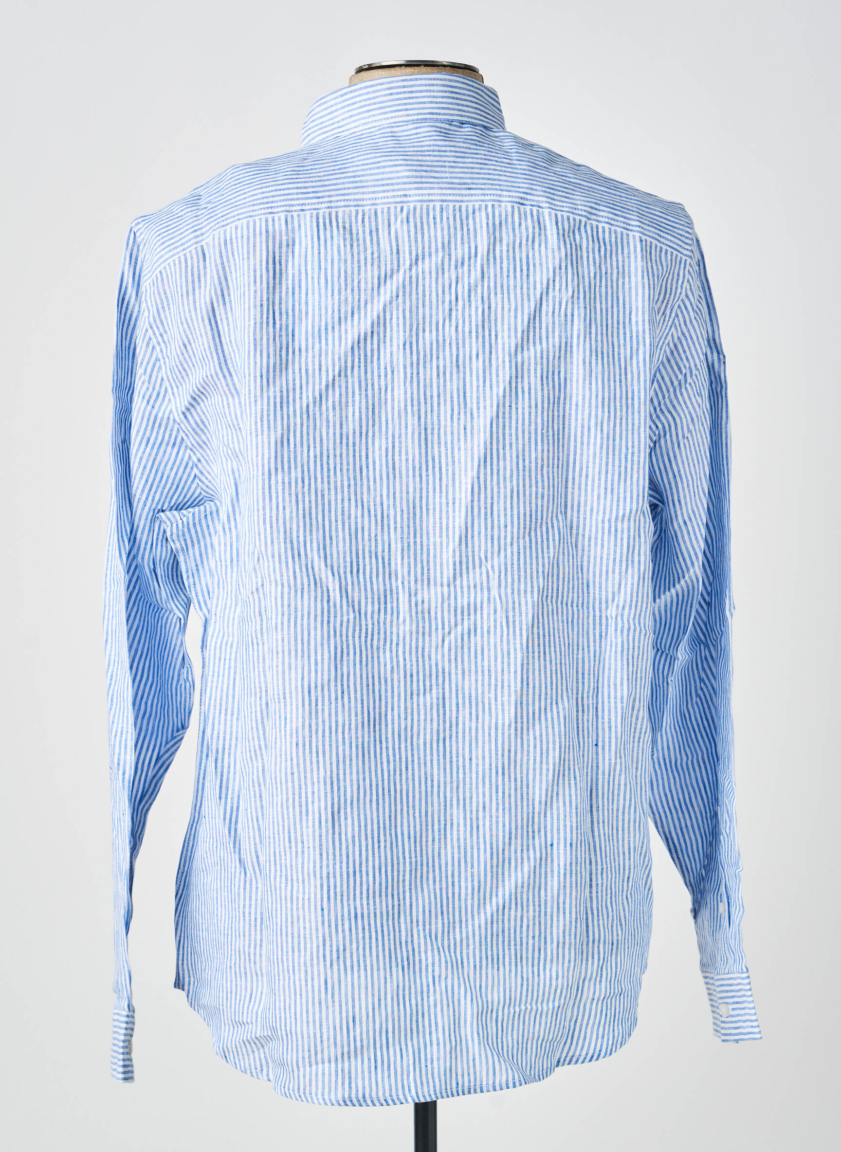 Chemise manches longues coupe cintrée bleu GUESS homme