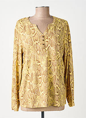T-shirt manches longues manches longues jaune DAMART femme