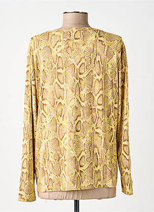 T-shirt manches longues manches longues jaune DAMART femme